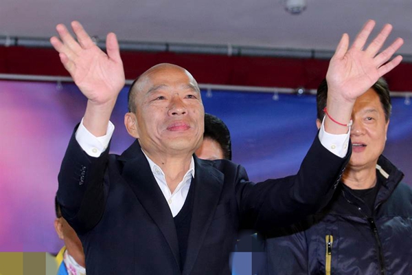 韩国瑜（图片来源：台湾“中时电子报”）