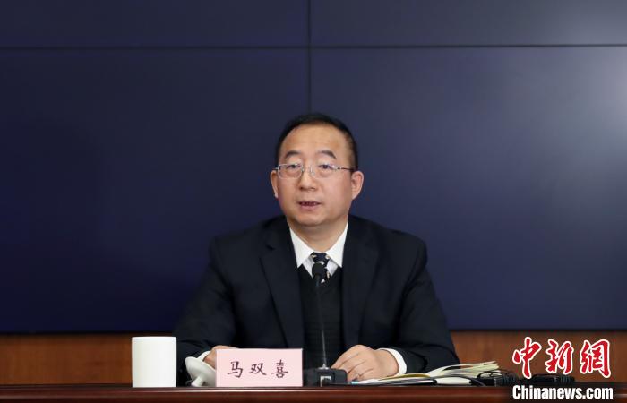 山西省发展和改革委员会党组成员、新闻发言人马双喜。山西省政府新闻办供图