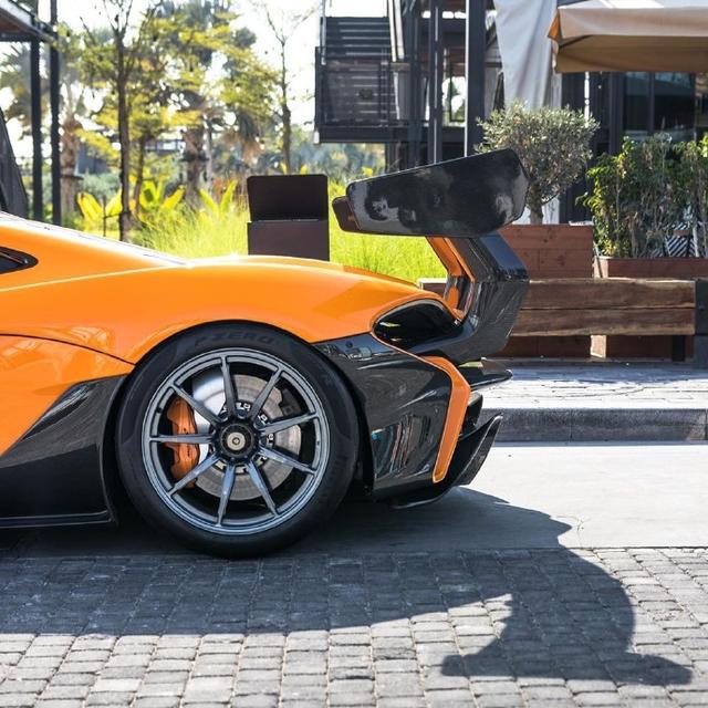 mclaren p1 gtr 改装黄色更惊艳
