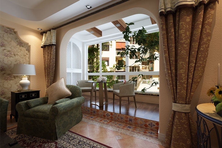 设计案例 | 鸿泰景园 165 平米美式风格乡村田园风 (9)张
