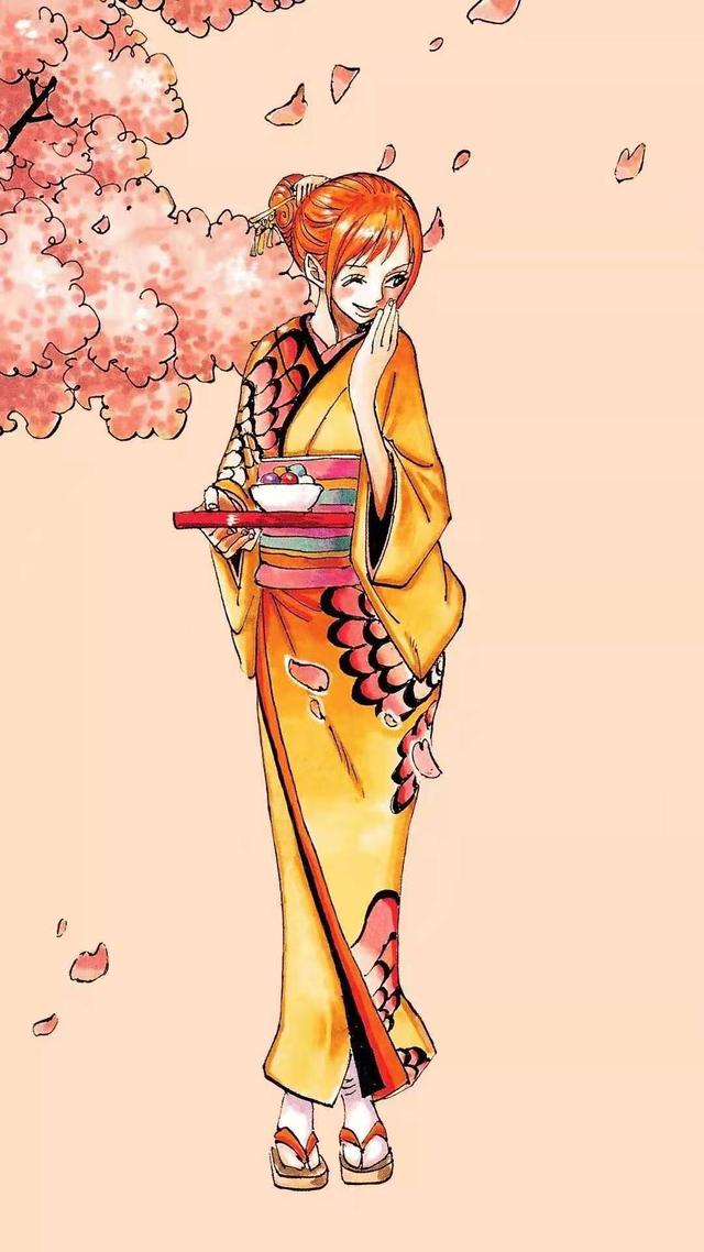 海贼王娜美百变风格她穿婚纱的样子你觉得和谁最配