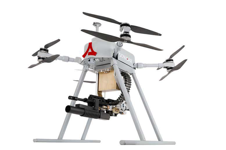 土耳其给无人机安装了机关枪