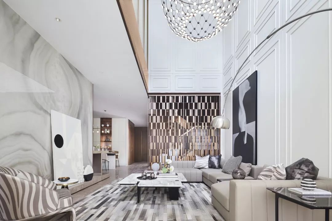 现代风+轻奢，在简单中营造奢华！