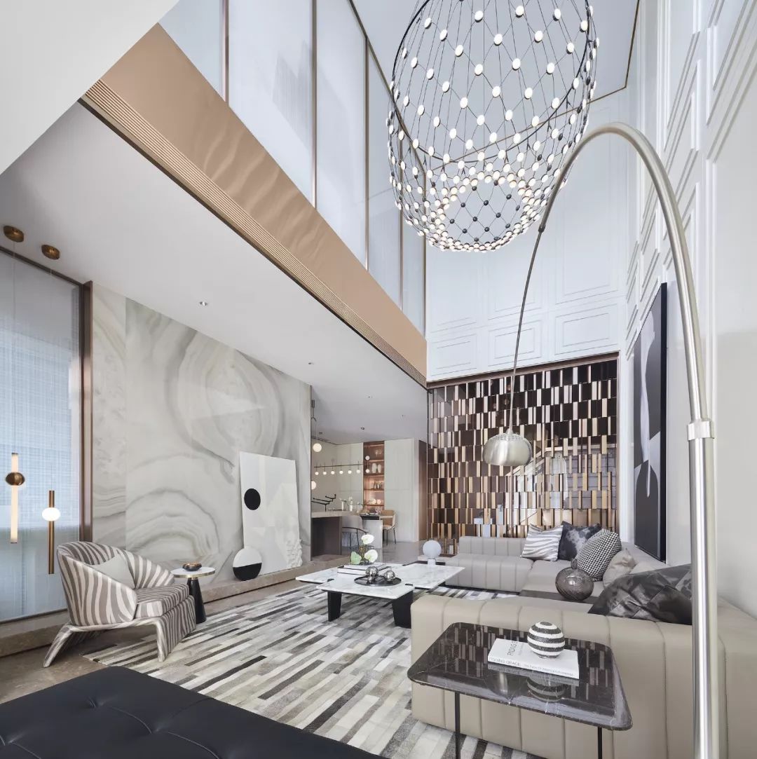 现代风+轻奢，在简单中营造奢华！