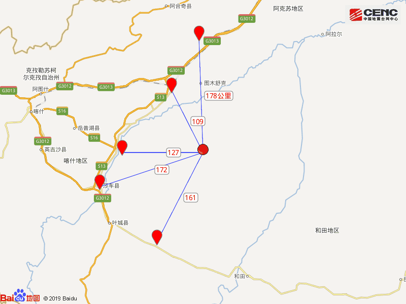 巴楚县的地理位置图片