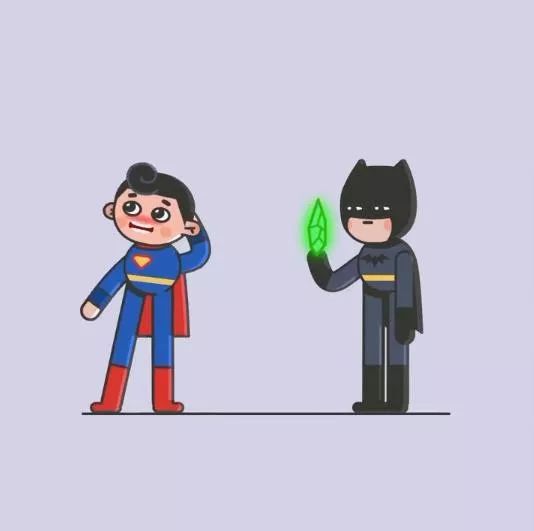 蝙蝠侠和超人,真是相爱相杀的最佳cp!