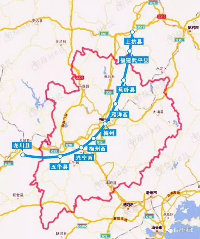 5小时到深圳!梅州龙川铁路开工了!|铁路开工|高铁_新浪新闻