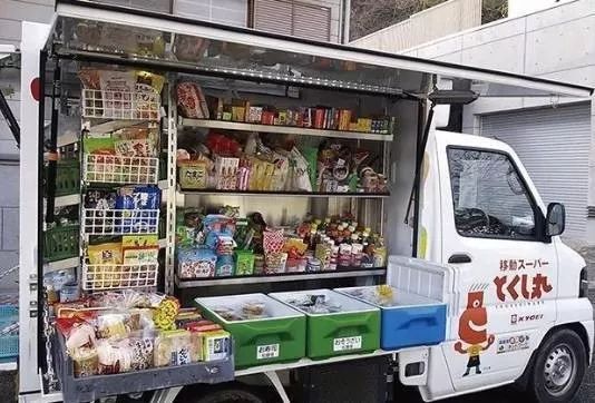 一辆小卡车造福日本800万“购物难民”