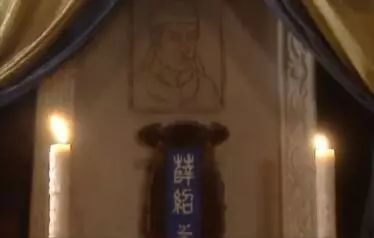 《大明宫词》中的薛绍墓。视频截图