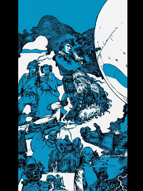 星战9 上映在即日本漫画家寺田克也创作超巨大插画欣赏 都市恐怖漫画大全 星战9 上映在即日本漫画家寺田克也创作超巨大插画欣赏 都市恐怖漫画大全