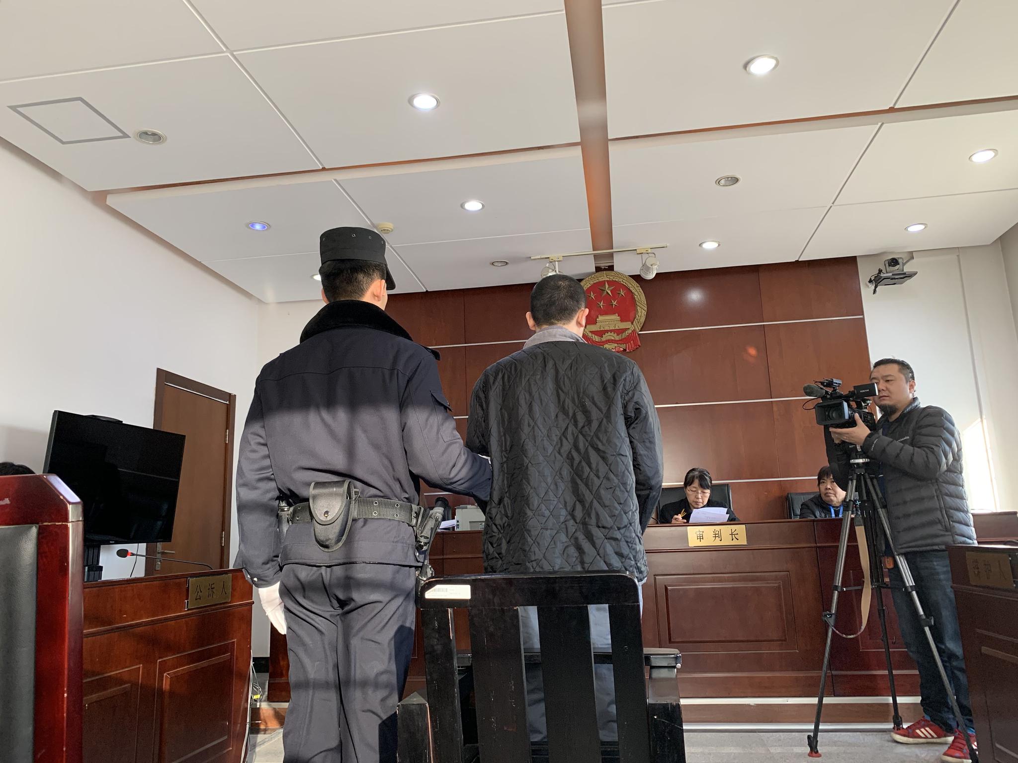 李某受审。新京报记者 刘洋 摄