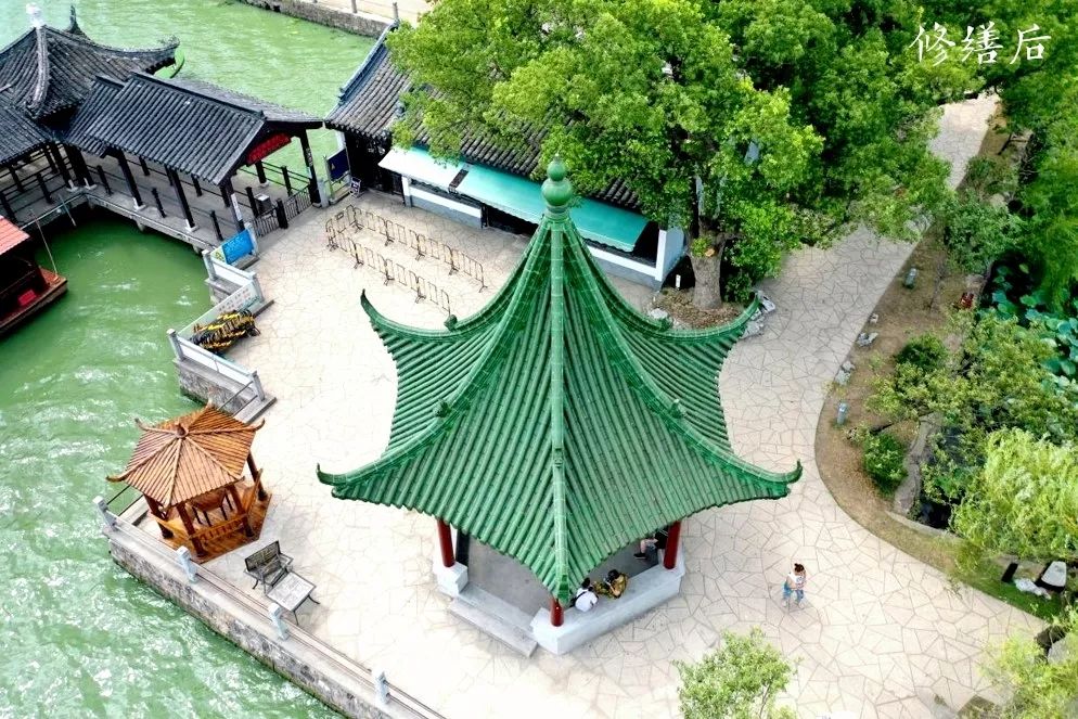 龙 凤 亭 鸟瞰图