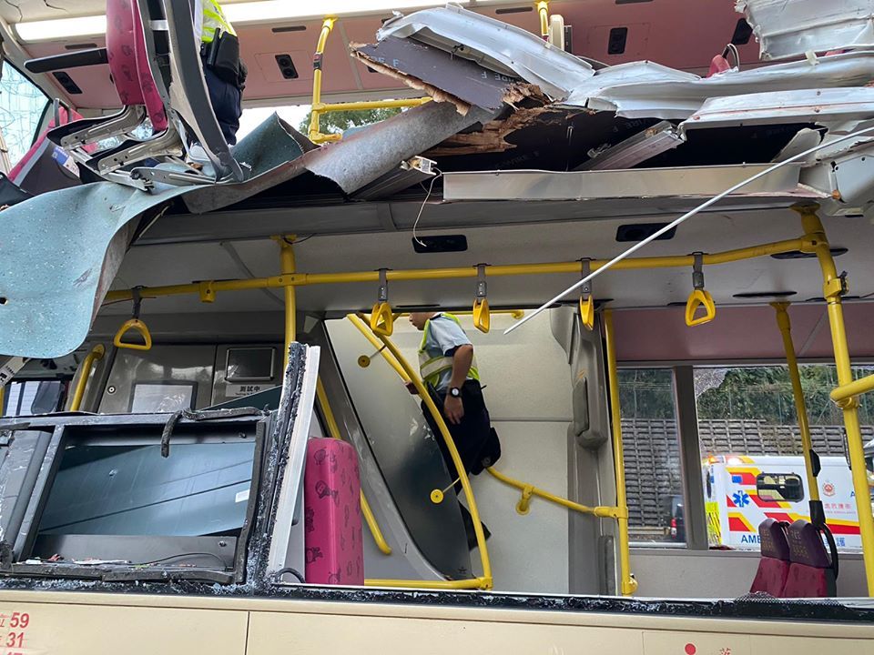 香港突发严重车祸