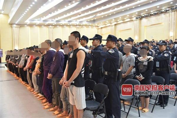 宣判现场。 西乡塘区法院供图