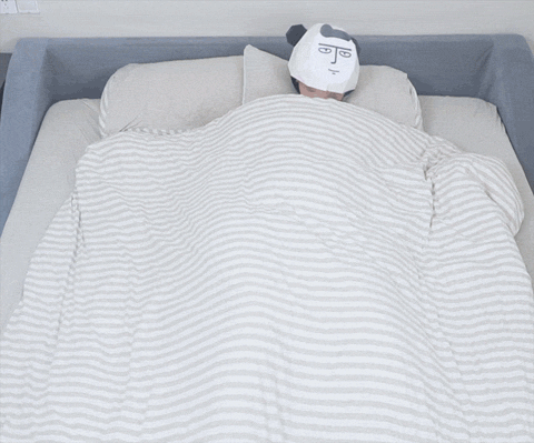 真人实测冬天如何盖被子才最暖和