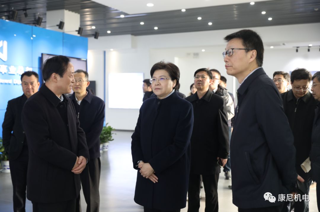 南京市代市长韩立明来到南京康尼机电股份有限公司调研,市政府秘书长