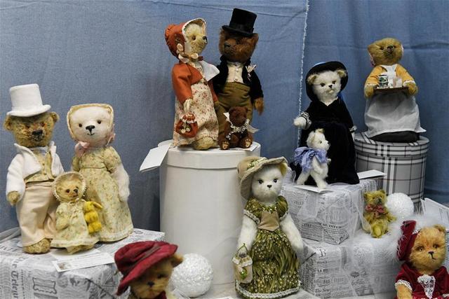 莫斯科举行泰迪熊私人收藏展