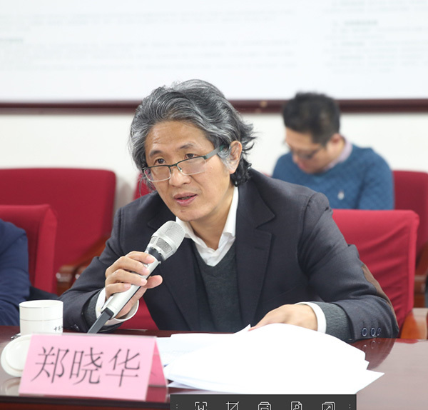 中国书法家协会分党组副书记,秘书长郑晓华发言.张莉摄