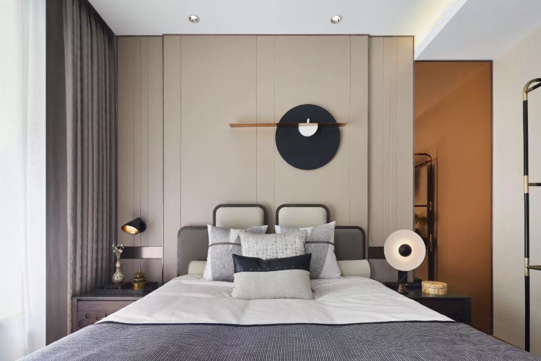 173㎡现代轻奢风下叠洋房，优雅孔雀蓝凸显时尚质感！