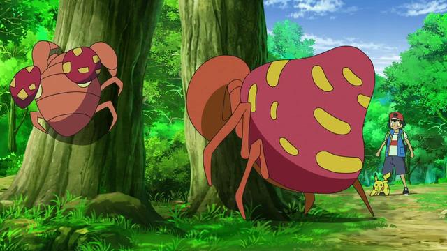 地区虫系宝可梦的模式,一集的时间就先后收服了绿毛虫,铁甲蛹,摩鲁蛾