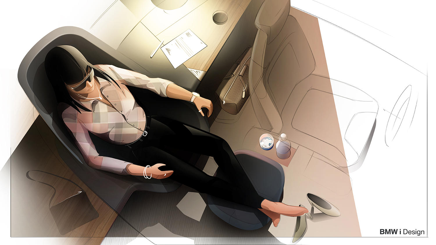 宝马公布BMW i3 Urban Suite图片 为2020 北美CES出行服务