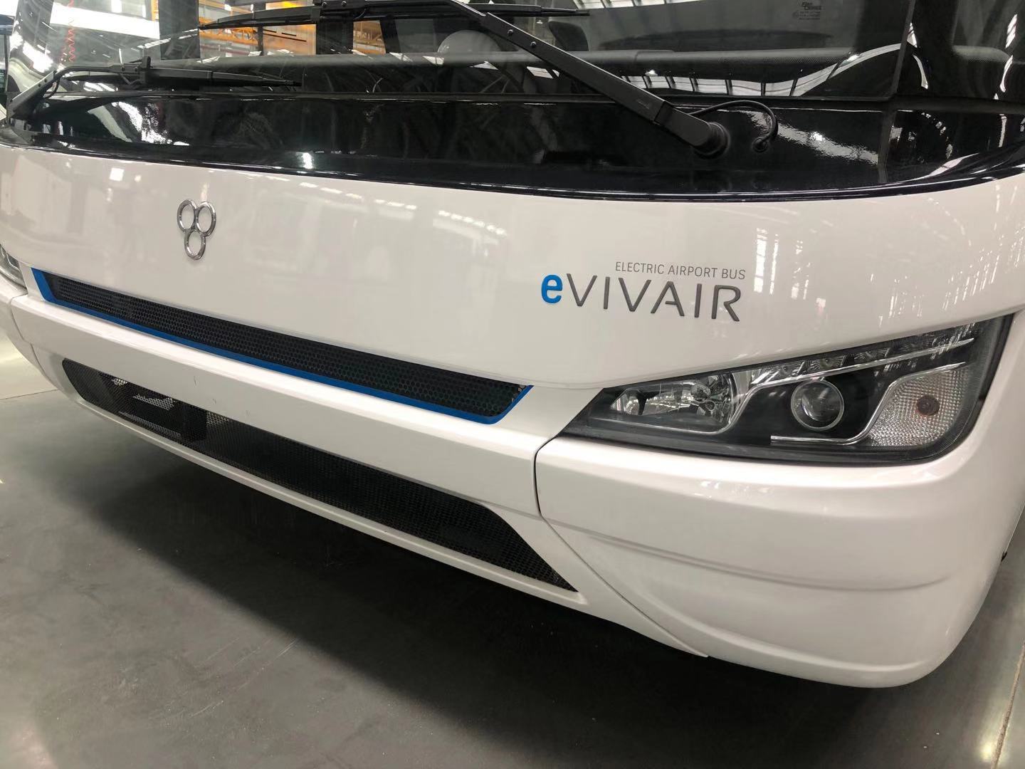 南京恒天领锐获海外订单18台机场摆渡车交付沙特机场