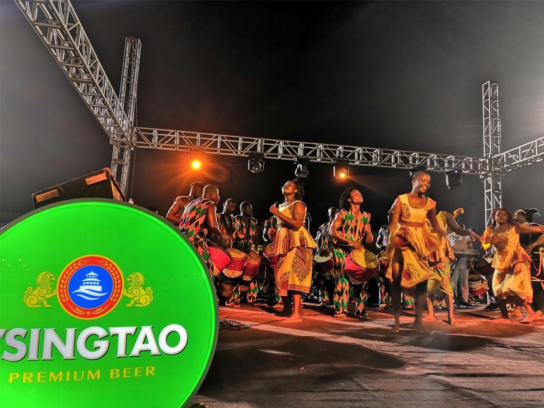 走出国门,"青岛啤酒节香飘丝路行"首站落地利比里亚