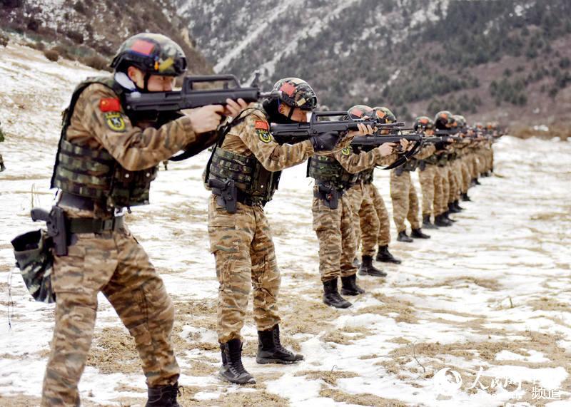 雪域高原励精兵 武警四川总队阿坝支队开展"魔鬼周"极限训练