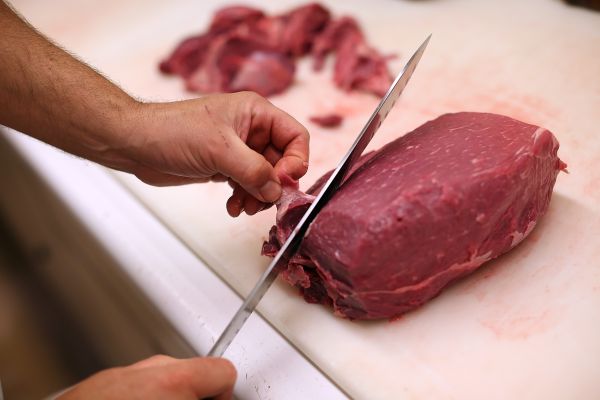 原料图:美国牛肉(新华社)