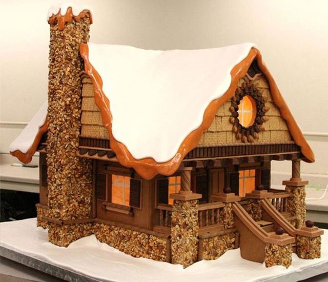 看到霍格沃兹城堡的姜饼屋,我保证你会沦陷
