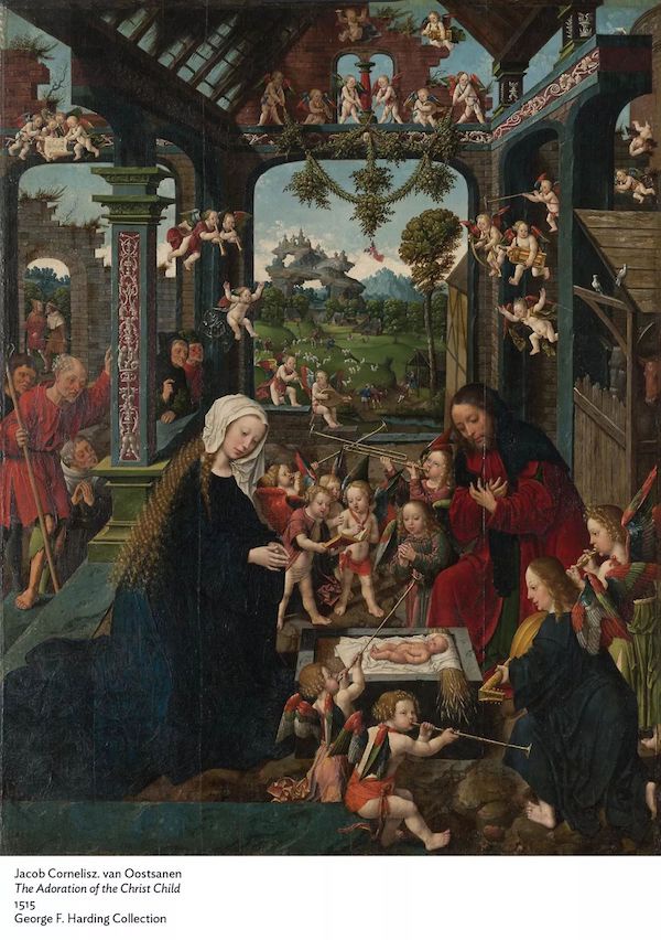 鉴赏| 芝加哥艺术博物馆收藏的圣母像,耶稣诞生艺术及贺卡