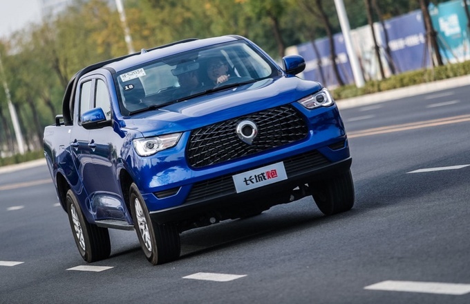 谍照！长城炮单排首次曝光，看样子拉1吨没问题！