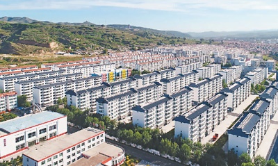 广惠园移民新村。 赵文君摄