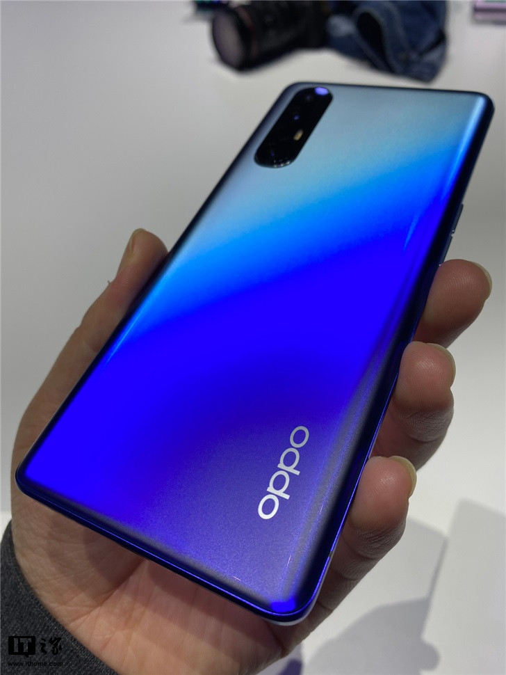 opporeno3pro5g手机现场实拍图赏全面轻薄自然天象颜色