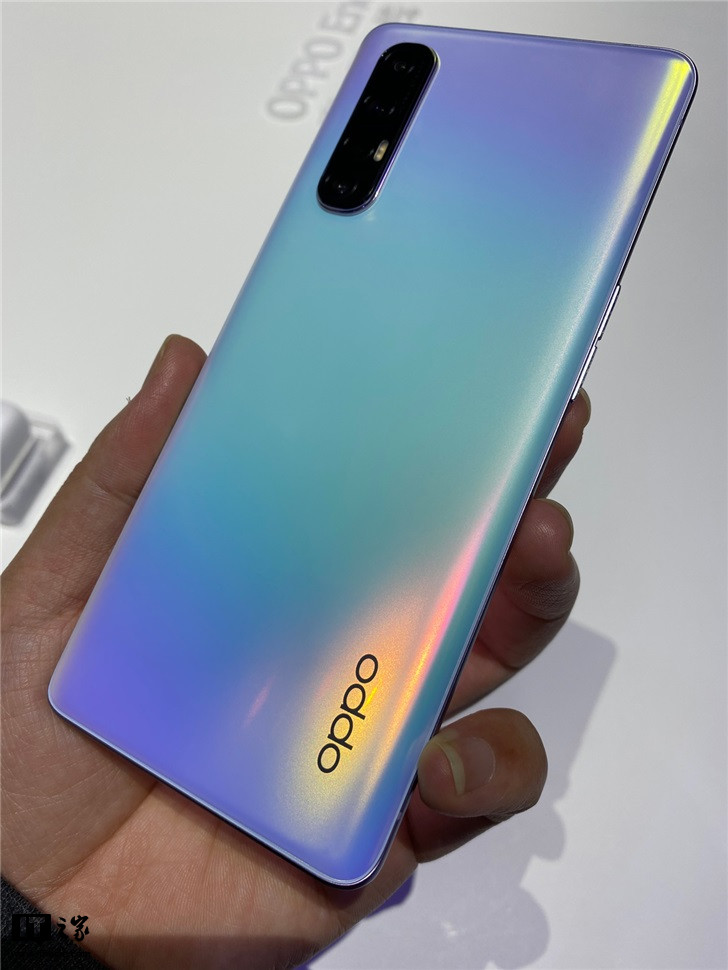 opporeno3pro5g手机现场实拍图赏全面轻薄自然天象颜色