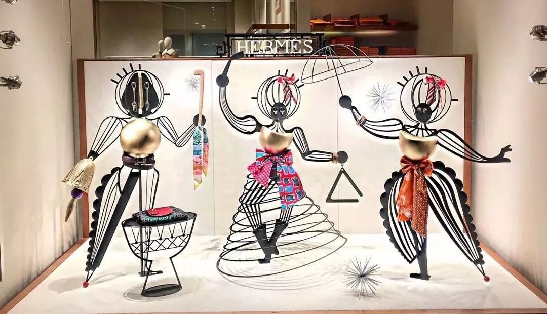 爱马仕2019最后一波橱窗也太美了吧!