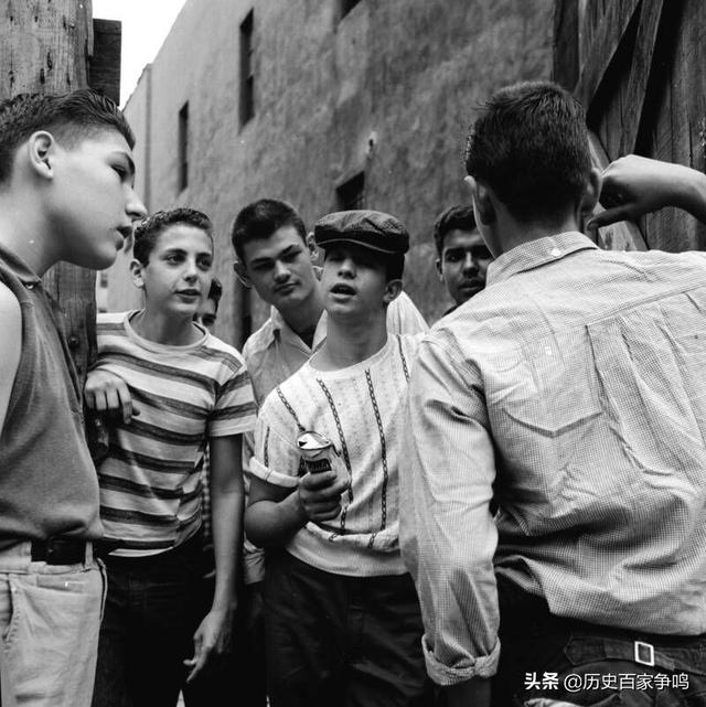 纽约黑帮老照片他们是城市的不安定因素现代黑社会都是小儿科