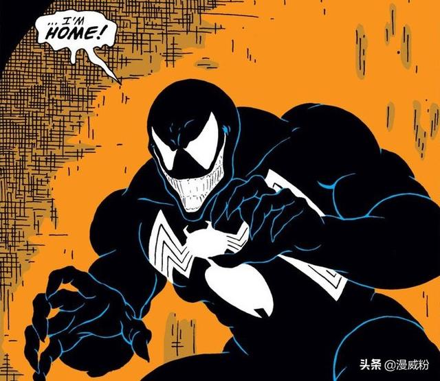 毒液原本没有长舌头干掉蜘蛛侠后才把舌头伸了出来