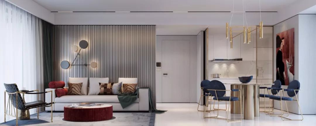 140㎡后现代轻奢，优雅端庄，高档时尚