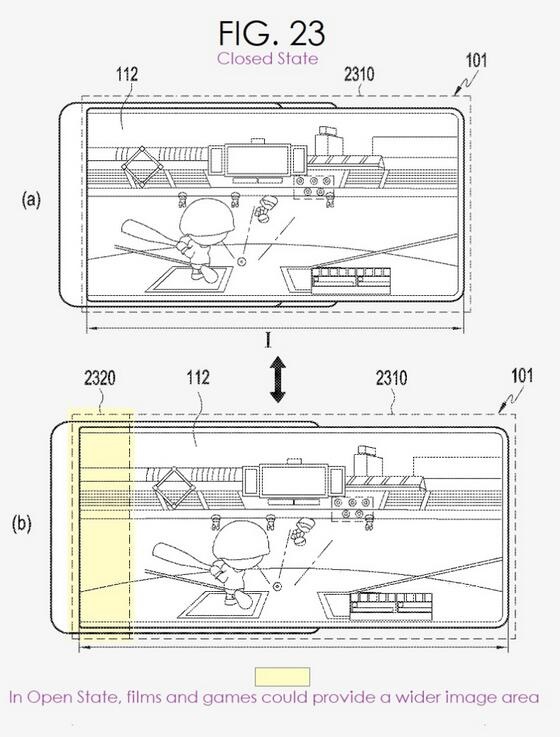 三星新机专利曝光 搭载可拉长屏幕+可移动的背部面板