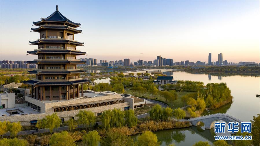 【生态文明@湿地】宁夏银川阅海湿地公园造就"塞上西湖"