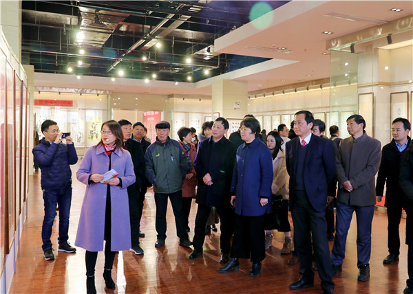 安徽舒城:举办廉政书画艺术展