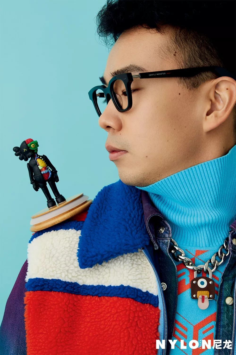 爷爷是"面人郎"创始人郎绍安,三姑是"面人郎"国家级代表性传承人