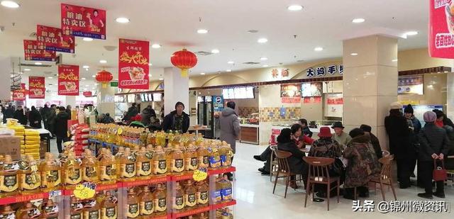 锦州大型购物超市见闻——老年人的幸福生活