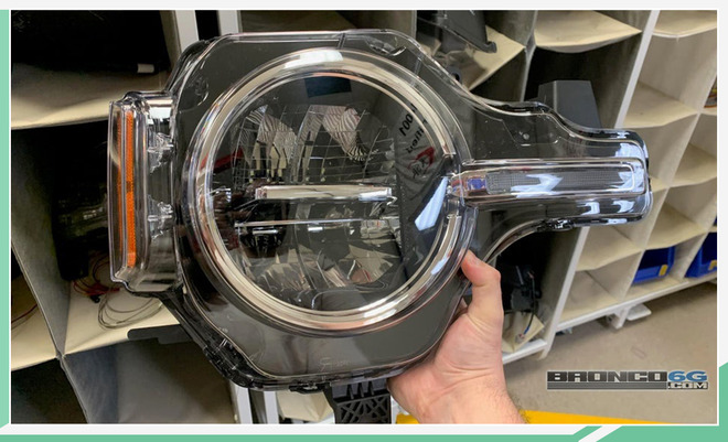 2020年春季首发 福特Bronco大灯曝光