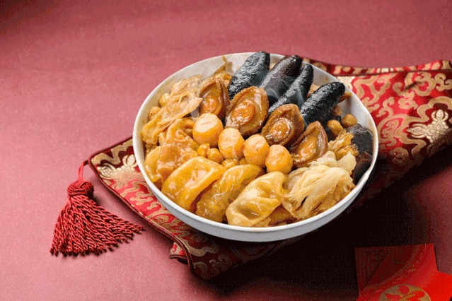 精选上等海味!广州酒家盆菜重磅上市!鲍鱼,海参,干贝