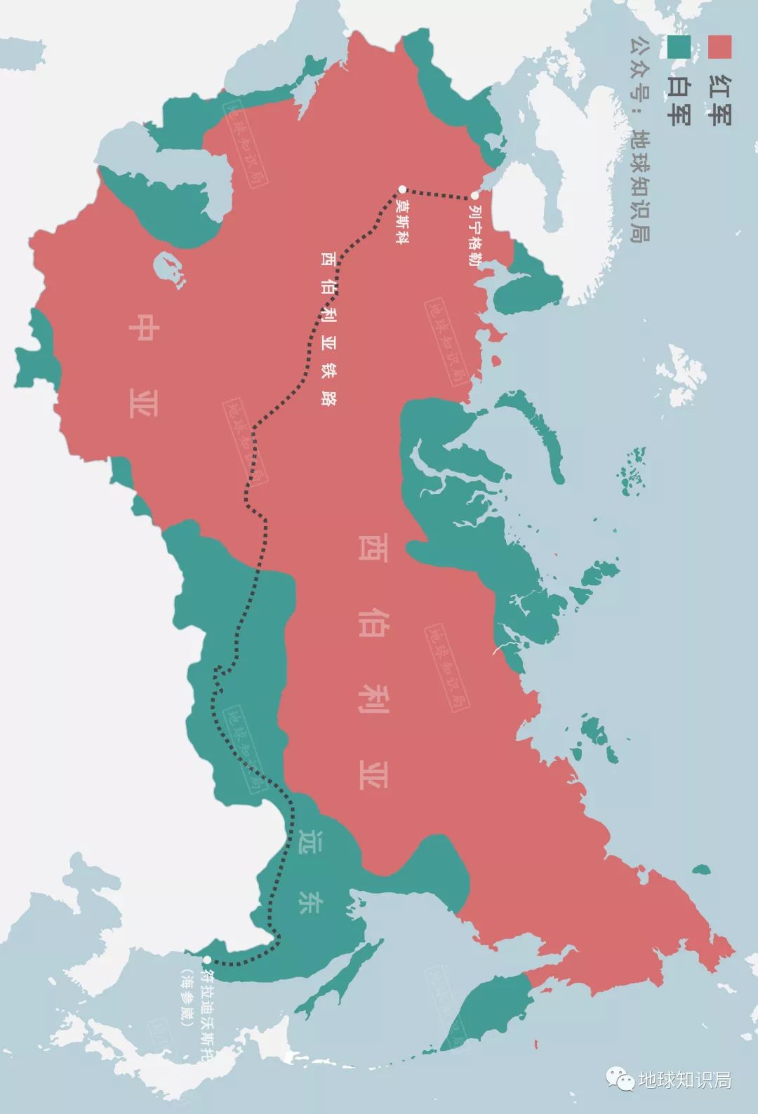 目的就是扼杀新生的苏维埃政权▼西方国家和日本也随时准备亲自参战