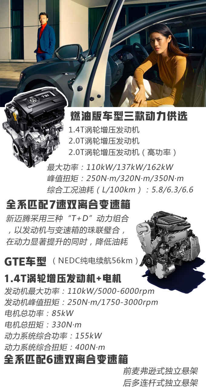 更懂中国人的大众又出新车了 配置还贼高 新迈腾买哪个？