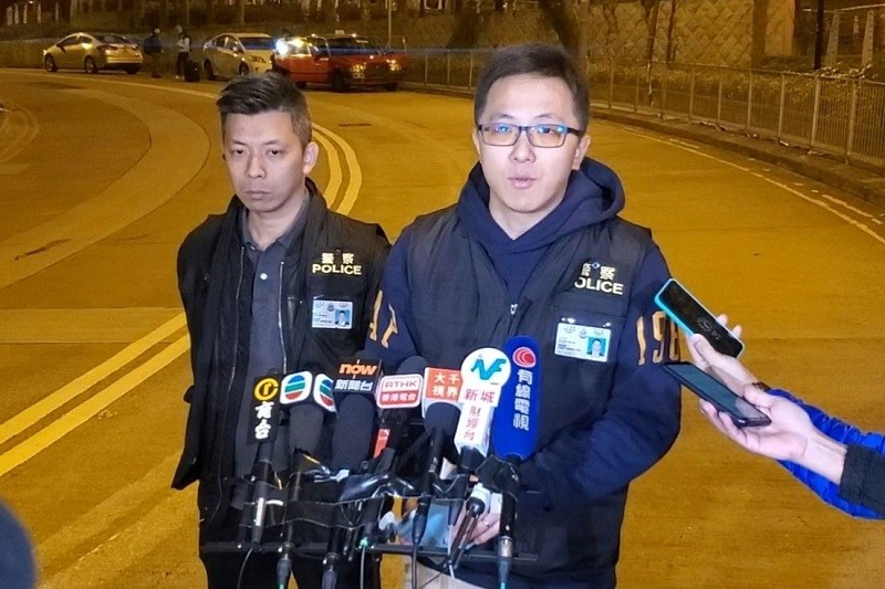 西九龙总区重案组第二队总督察王子于（右）。图片来源：星岛日报