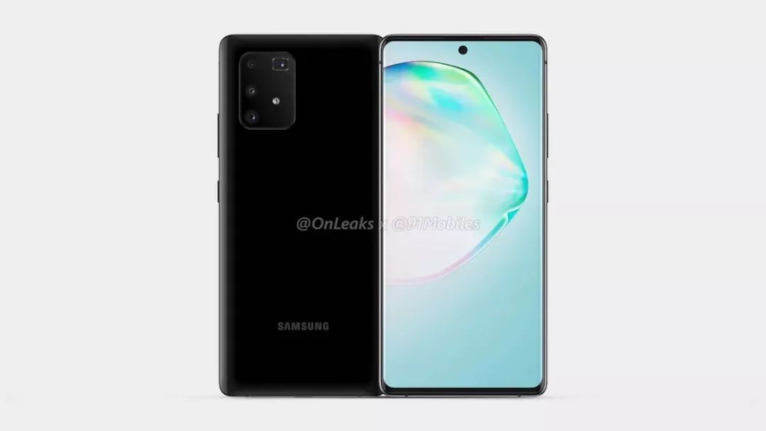 三星galaxy a91渲染图曝光,平面屏版的s11__财经头条